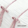 Amelie Bows Ruched Comforter Set