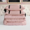 Amelie Bows Ruched Comforter Set