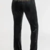 Aquarius Customizable Big Bling Velour Track Pants