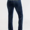Aquarius Customizable Big Bling Velour Track Pants