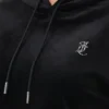 Big Bling High Low Cropped Hoodie