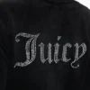 Big Bling High Low Cropped Hoodie