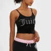 Big Bling Velour Tank Top