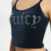 Big Bling Velour Tank Top
