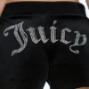 Big Bling Velour Track Shorts