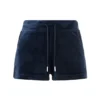 Big Bling Velour Track Shorts