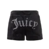 Big Bling Velour Track Shorts