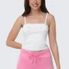 Bling Lace Trim Cami