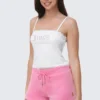 Bling Lace Trim Cami