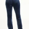 Bride Customizable Big Bling Velour Track Pants