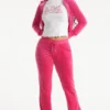 Leo Customizable Big Bling Velour Hoodie