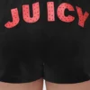 Cherry Bling Velour Shorts