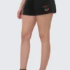 Cherry Bling Velour Shorts