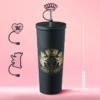 Couture Hydration Stainless Steel Tumbler Cup 6-Piece Set