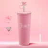 Couture Hydration Stainless Steel Tumbler Cup 6-Piece Set