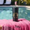 Couture Hydration Stainless Steel Tumbler Cup 6-Piece Set