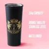 Couture Hydration Stainless Steel Tumbler Cup 6-Piece Set