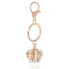 Crown Charm Rhinestone Keychain Bag Charm