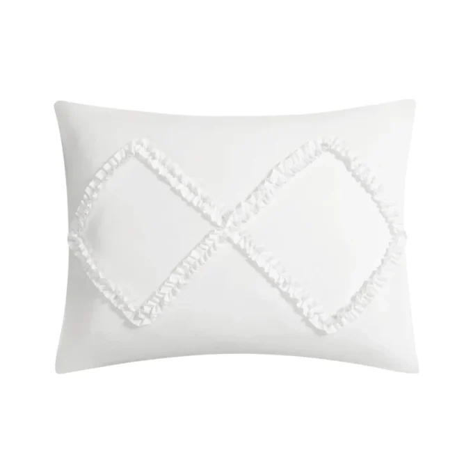 Diamond Ruffle Comforter Set