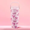 Flip & Sip Hydration Stainless Steel Tumbler