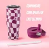 Flip & Sip Hydration Stainless Steel Tumbler
