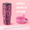 Flip & Sip Hydration Stainless Steel Tumbler