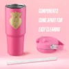 Flip & Sip Hydration Stainless Steel Tumbler