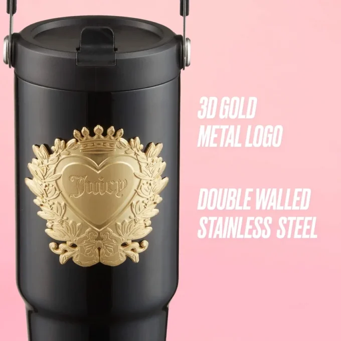 Flip & Sip Hydration Stainless Steel Tumbler
