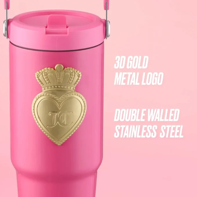 Flip & Sip Hydration Stainless Steel Tumbler