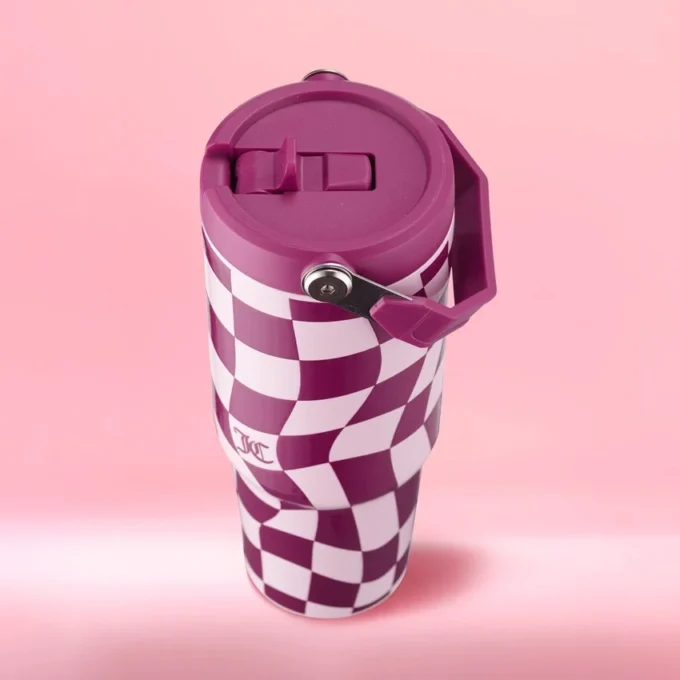 Flip & Sip Hydration Stainless Steel Tumbler