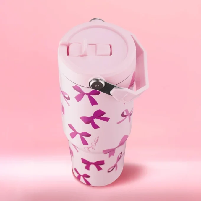 Flip & Sip Hydration Stainless Steel Tumbler
