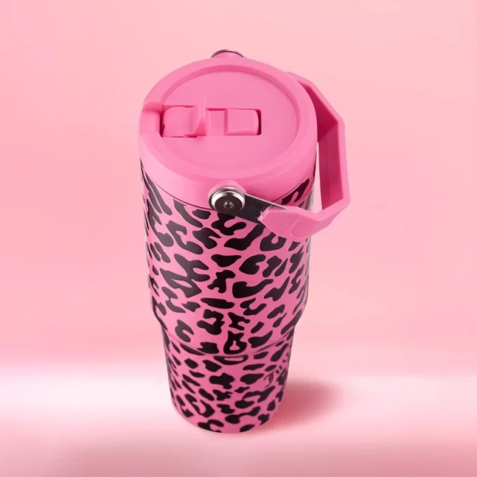Flip & Sip Hydration Stainless Steel Tumbler