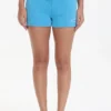 French Terry Embroidered Shorts
