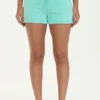 French Terry Embroidered Shorts