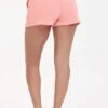 French Terry Embroidered Shorts