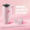 Glam Logo Stainless Steel Water Bottle