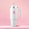 Glam Logo Stainless Steel Water Bottle