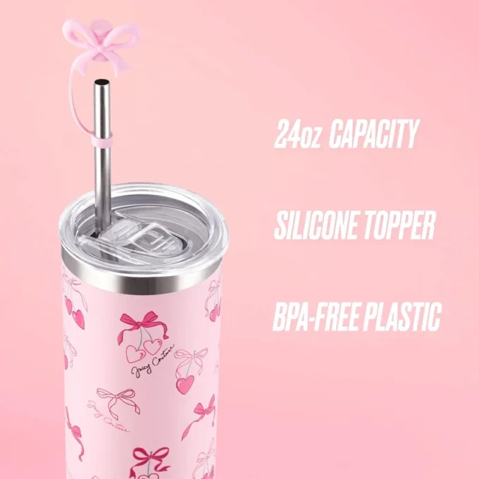 Glam Slip Hydration Stainless Steel Tumbler