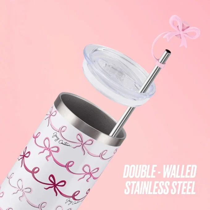 Glam Slip Hydration Stainless Steel Tumbler