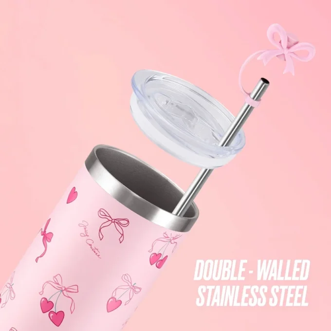 Glam Slip Hydration Stainless Steel Tumbler