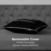 Gothic Rhinestone Crown Pillow
