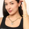Heart and Juicy Toggle Charm Necklace