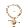 Heart Charm Chain Bracelet