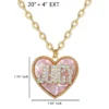 Juicy Heart Pendant Necklace