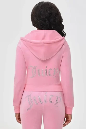 Og Big Bling Velour Hoodie