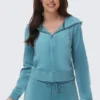 Og Big Bling Velour Hoodie