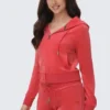 Og Big Bling Velour Hoodie
