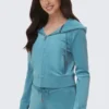 Og Big Bling Velour Hoodie