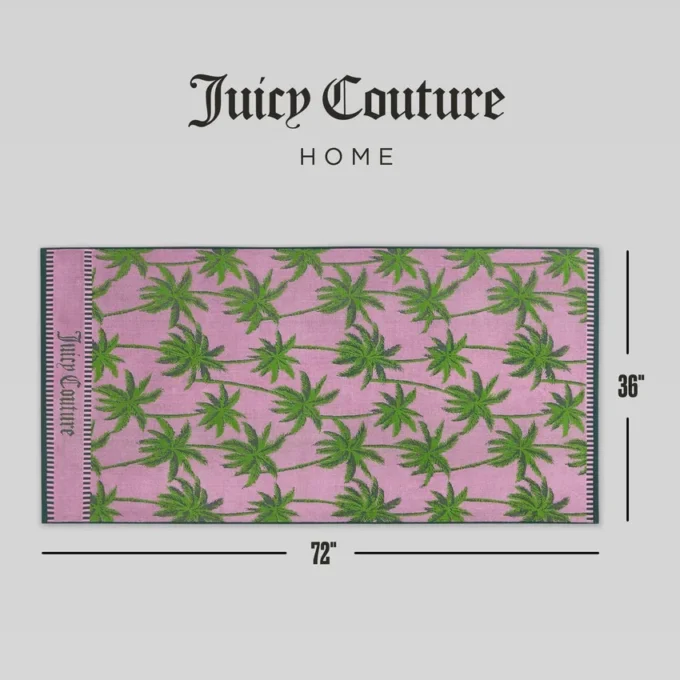 Palm Trees Cotton Beach Towel