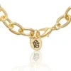 Pava Initial Charm Bracelet, Letter J